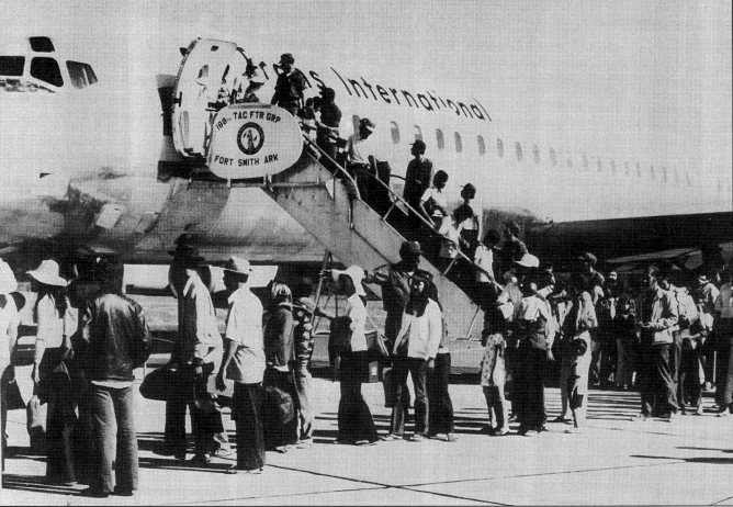 evacuees from se asia